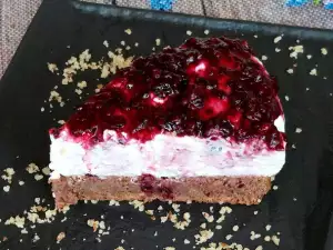 Tarta de queso con moras (receta Keto)