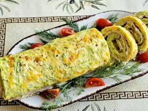 Rollo Keto de Bacon y Calabacín