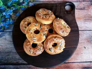 Rosquillas saladas cetogénicas