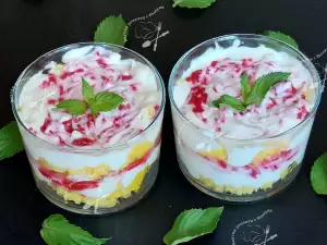 Tarta Keto de Coco en Vasitos