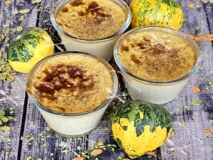 Postre keto de calabaza