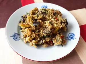 Ensalada de quinoa y verduras asadas