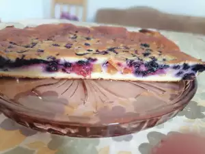 Clafoutis de arándanos