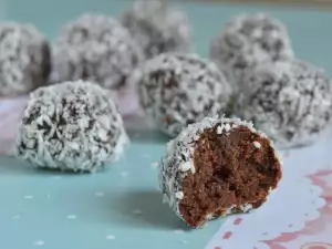 Bombones de chocolate saludables