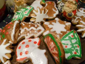 Galletas navideñas con glaseado