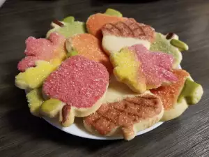 Galletas navideñas coloridas