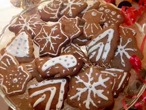 Galletas navideñas de miel y canela