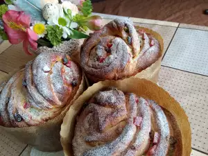 Cruffins con aroma a cítricos