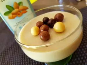 Natillas con leche de almendra