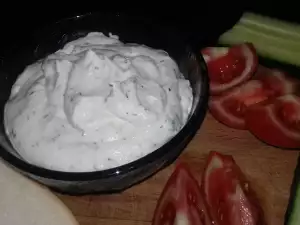 Crema de queso con requesón casero