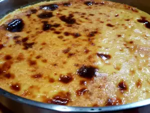 Flan de huevo fácil (en molde grande y sin baño maría)