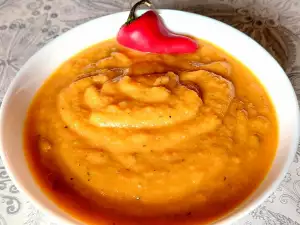 Crema de calabaza y calabacín para la dieta