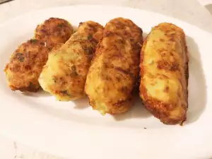 Croquetas de patata con pollo