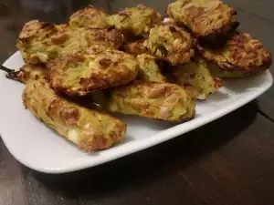 Croquetas de calabacín al horno