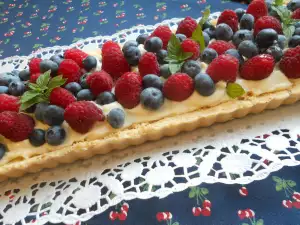 Crostata de fruta fresca