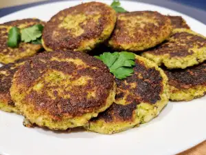 Hamburguesas saludables de brócoli