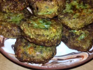 Albóndigas de quinoa con espinacas y queso