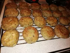 Albóndigas de lentejas fritas