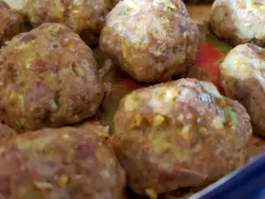 Albóndigas de carne al horno, igual como las fritas