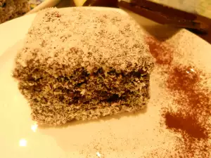 Bizcochos de chocolate Lamington (receta australiana)