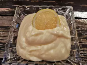Mousse de limón rápido