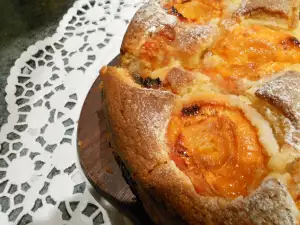 Tarta de albaricoques fácil