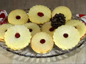 Galletas Linzer Navideñas