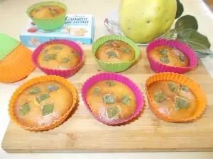 Muffins de membrillos y delicias turcas