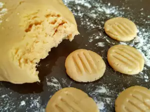 Masa con mantequilla para galletas