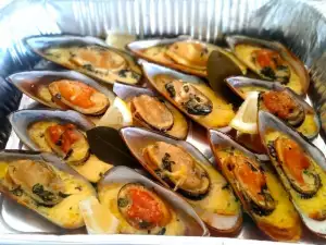 Mejillones de Nueva Zelanda al Horno con Parmesano