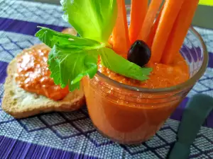 Muhammara - Aperitivo árabe de pimientos asados y nueces