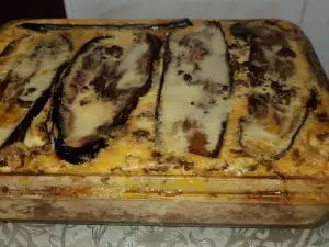 Moussaka de patata al estilo griego