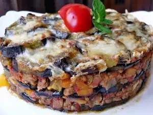 Moussaka de berenjenas y carne