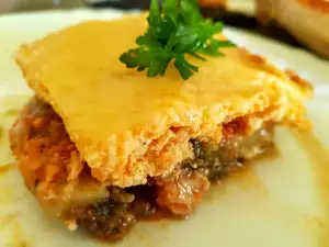 Moussaka de berenjena y pollo