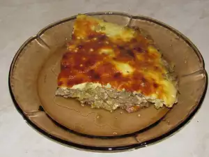 Moussaka de calabacín y carne picada