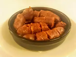 Chorizo a la sidra