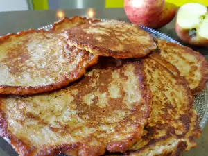 Tortitas de manzana para niños