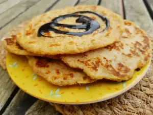 Tortitas de avena y plátano sin huevo