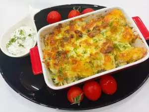 Gratinado con mozzarella