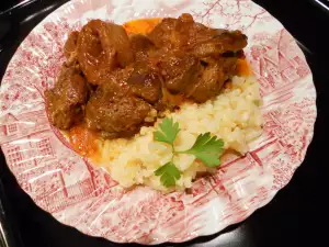 Osobuco con risotto al azafrán (Ossobuco a la milanesa)