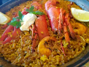 Paella de Bogavante