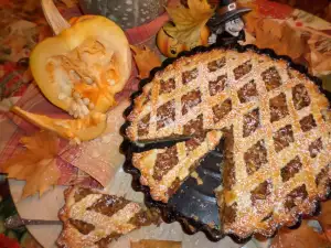 Pie de calabaza con nueces