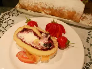 Brazo de gitano de fresas