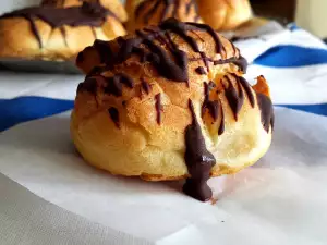 Éclairs de masa choux clásica