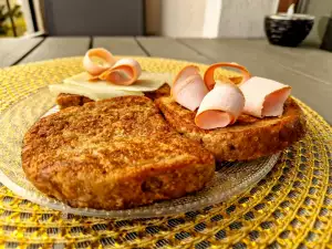 French toast de brioche integral