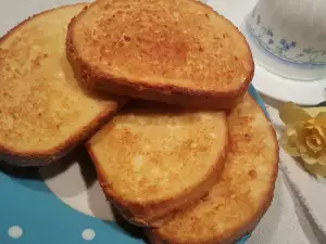 Torrijas falsas al horno