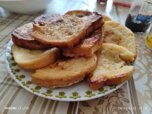 Torrijas con leche