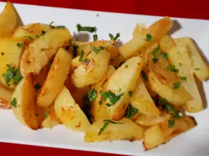 Patatas fritas al horno