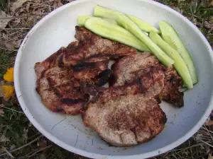 Filetes de cerdo al estilo francés