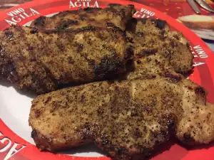 Chuletas de cerdo a la sartén